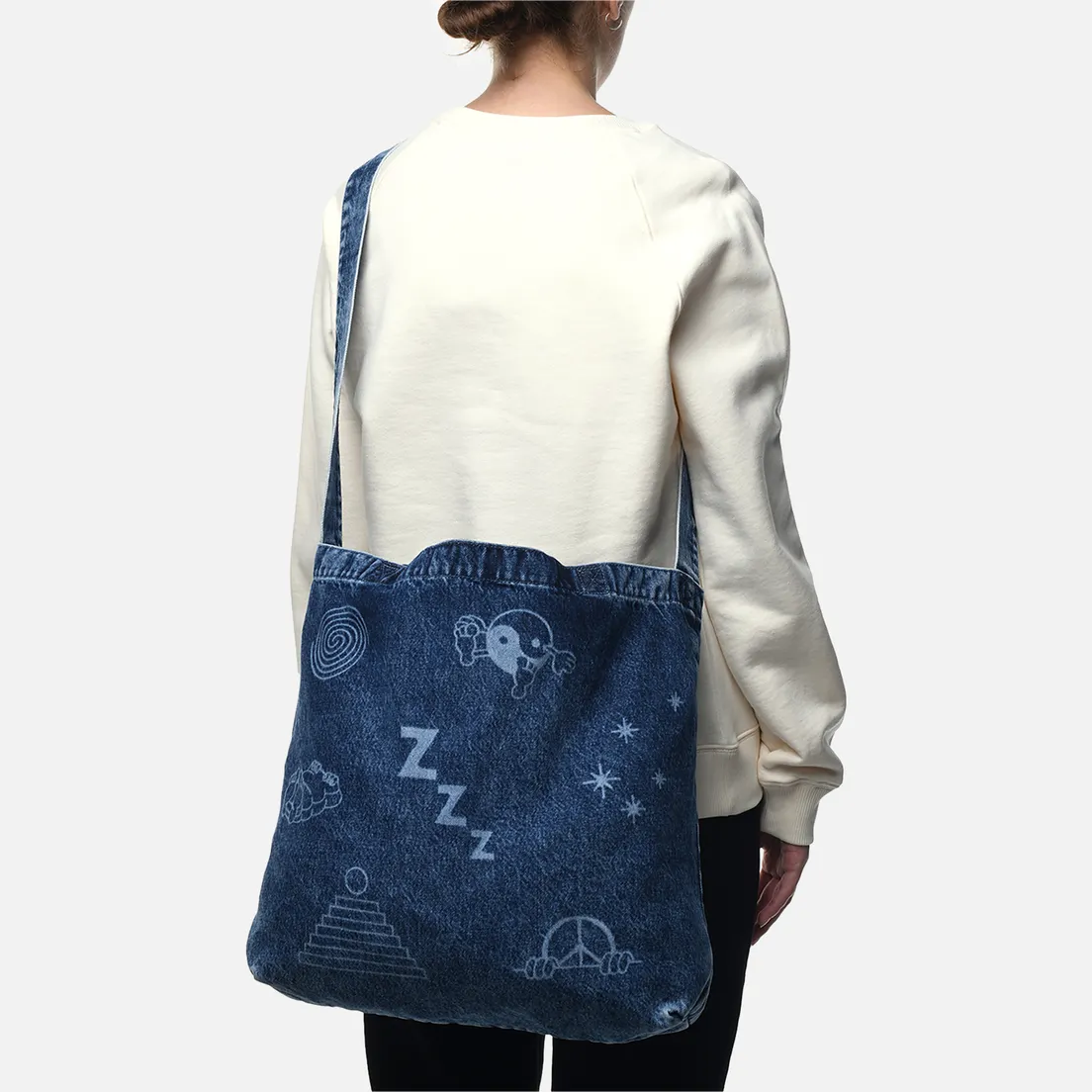 Edwin Сумка Denim Tote Arctic Blue Denim 14.6 Oz