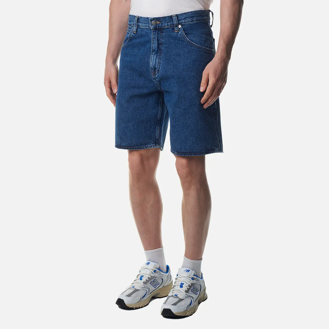 Edwin Мужские шорты Tyrell Arctic Blue Denim 14.6 Oz