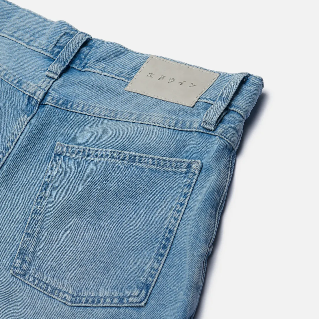 Edwin Мужские шорты Bridger Platinum Blue Denim 12.25 Oz