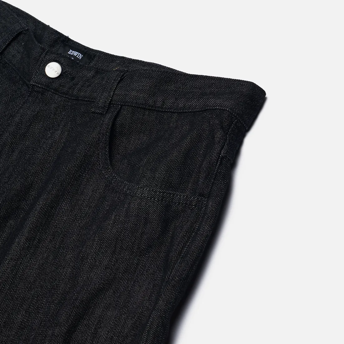 Edwin Мужские шорты Worker Sketch Black Denim 10.32 Oz