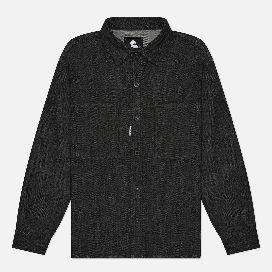 Edwin Мужская рубашка Big Sketch Black Denim 10.32 Oz