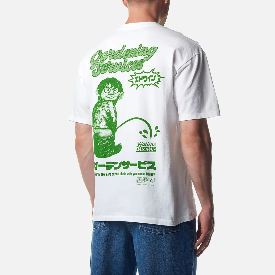 Edwin Мужская футболка Gardening Services