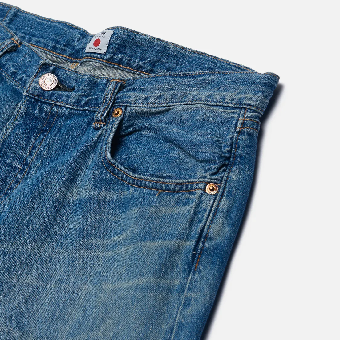 Edwin Мужские джинсы Regular Tapered Kaihara Indigo Lightweight Red Selvage 10.5 Oz