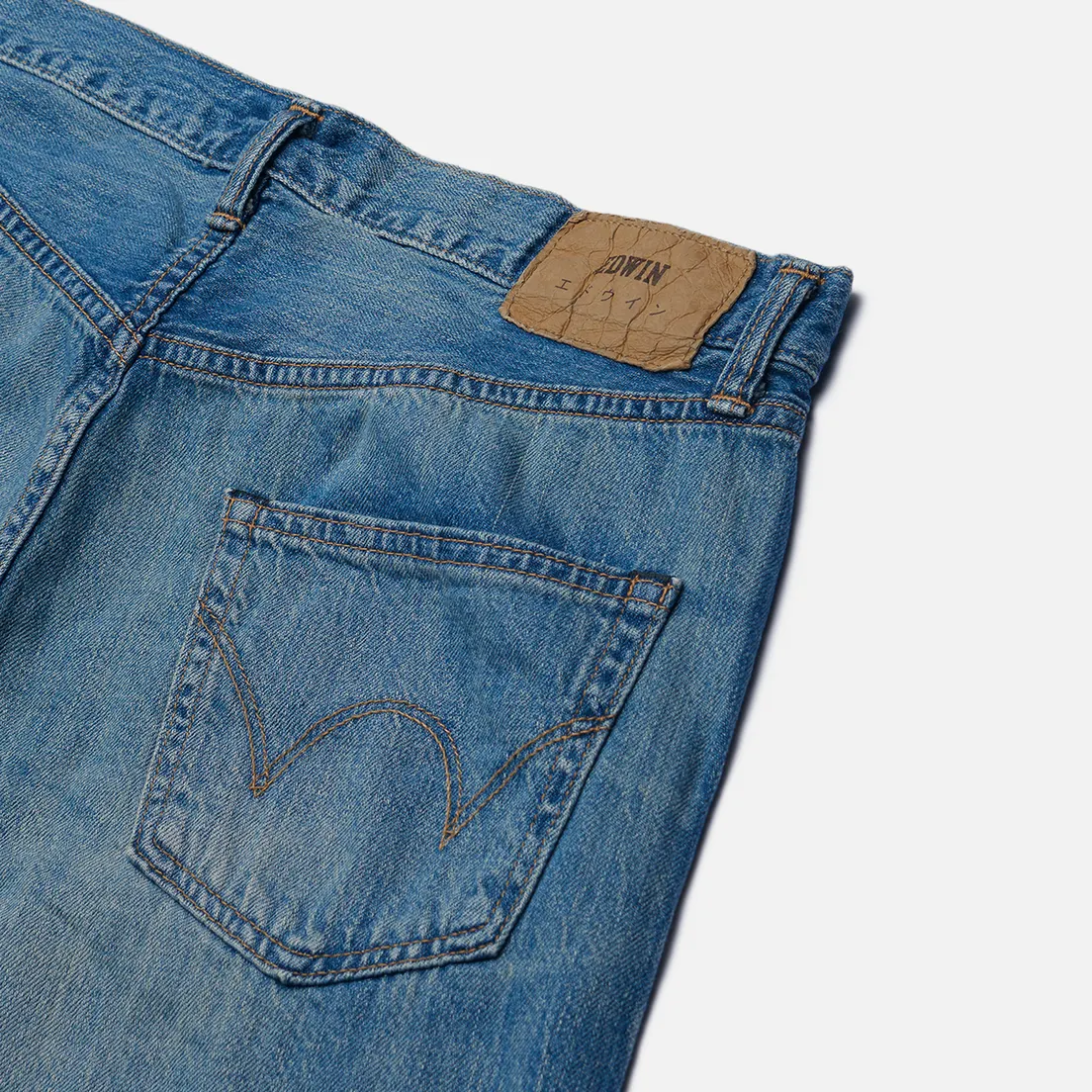 Edwin Мужские джинсы Regular Tapered Kaihara Indigo Lightweight Red Selvage 10.5 Oz