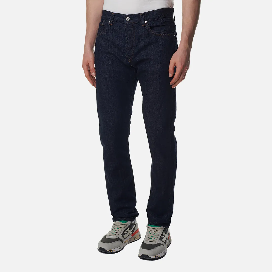 Edwin Мужские джинсы Slim Tapered Kaihara Indigo Lightweight Red Selvage 10.5 Oz