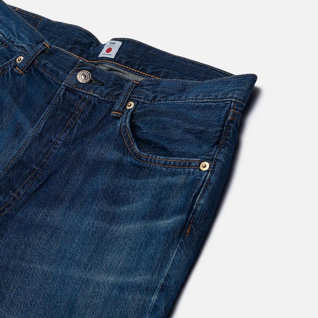 Edwin Мужские джинсы Loose Tapered Kaihara Indigo Lightweight Red Selvage 10.5 Oz