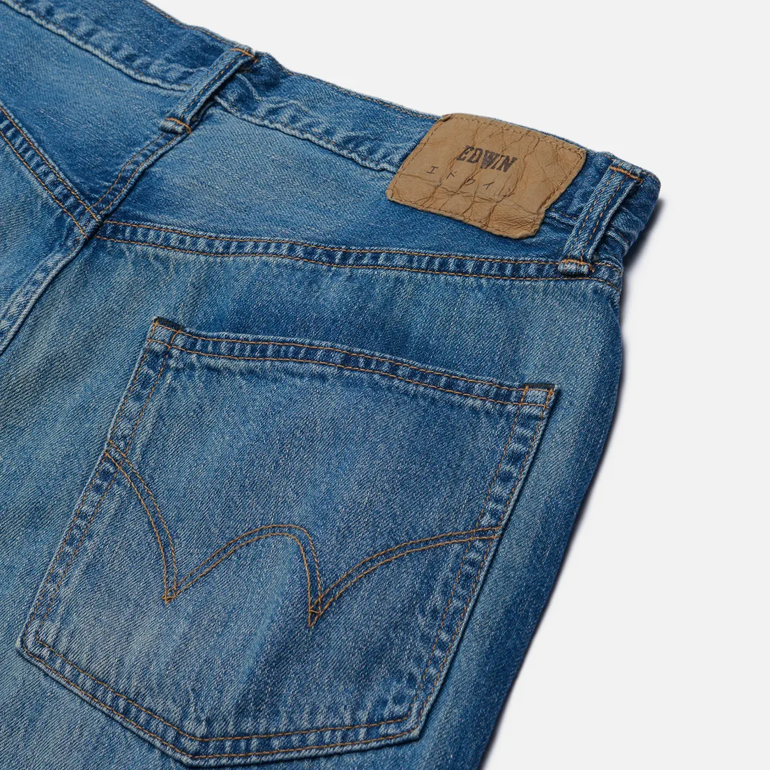 Edwin Мужские джинсы Wide Kaihara Indigo Lightweight Red Selvage 10.5 Oz