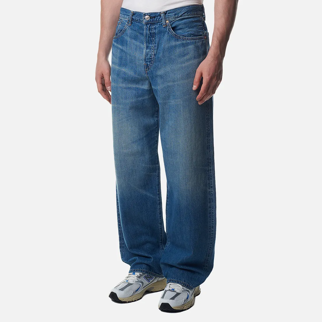 Edwin Мужские джинсы Wide Kaihara Indigo Lightweight Red Selvage 10.5 Oz