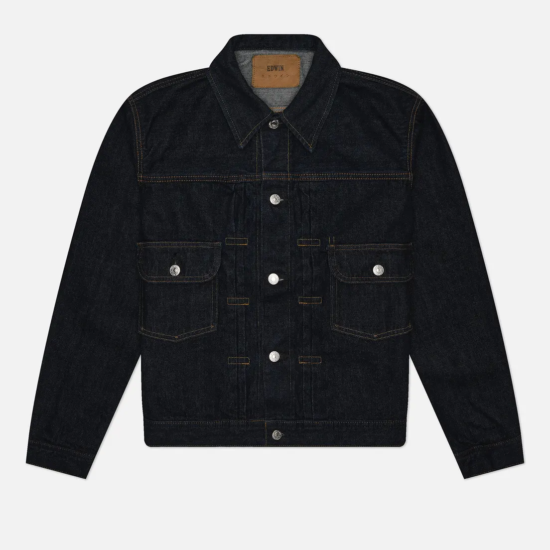 Edwin Мужская джинсовая куртка Kurabo Recycle Denim Red Selvage 14 Oz