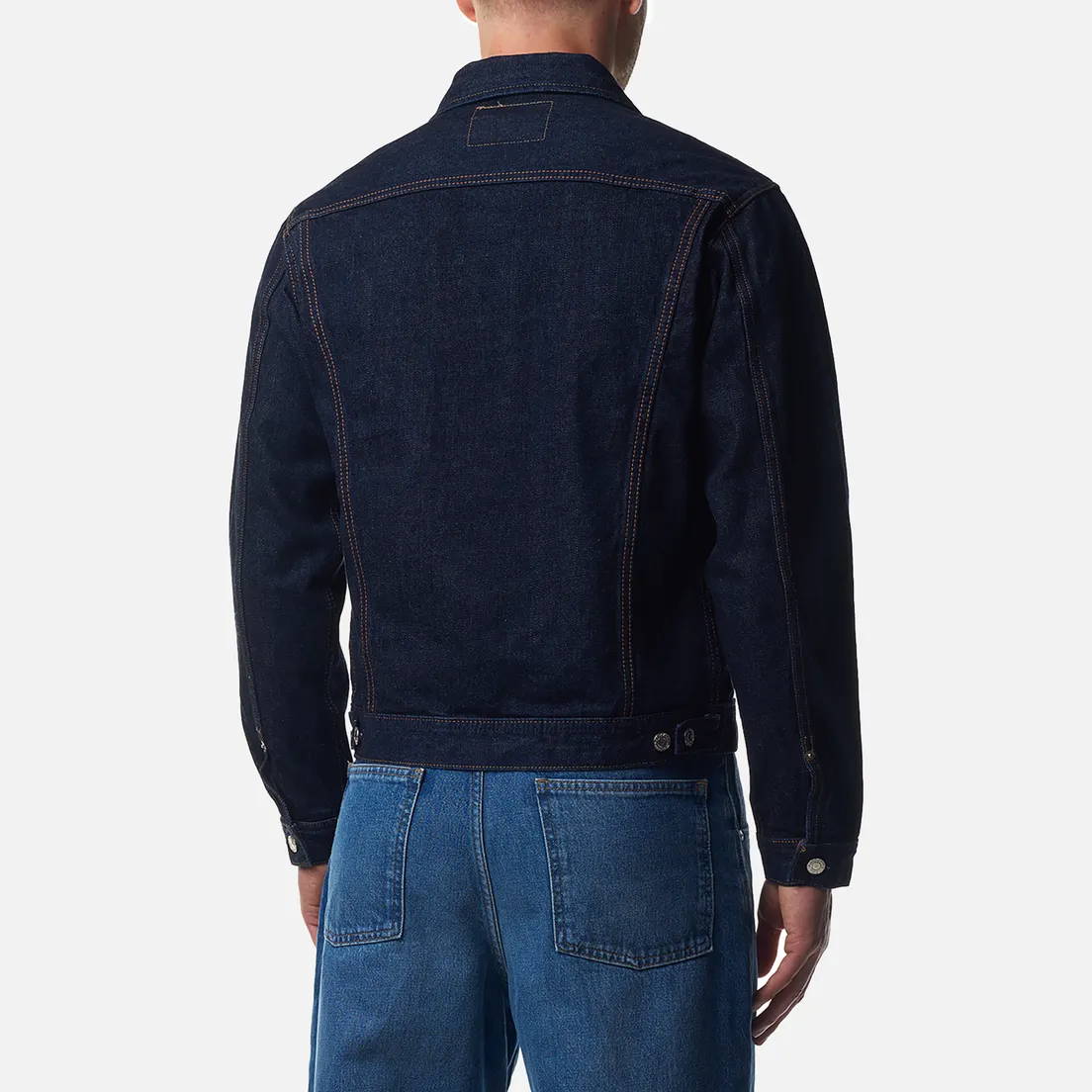 Edwin Мужская джинсовая куртка Kurabo Recycle Denim Red Selvage 14 Oz