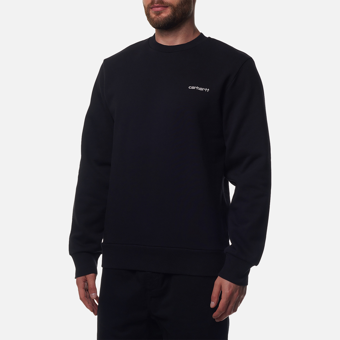 Carhartt WIP Мужская толстовка Script Embroidery Polycotton