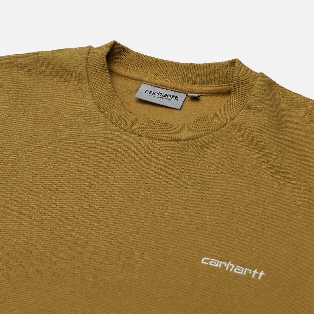 Carhartt WIP Мужская толстовка Script Embroidery Polycotton