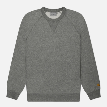 Мужская толстовка Carhartt WIP Chase, цвет серый, размер XL