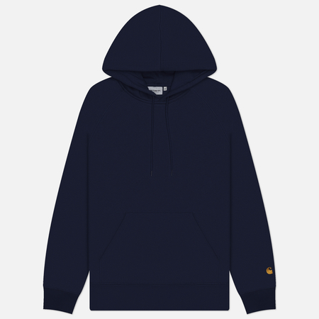 Мужская толстовка Carhartt WIP Hooded Chase, цвет синий, размер XL