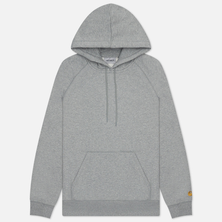 Мужская толстовка Carhartt WIP Hooded Chase, цвет серый, размер XXL