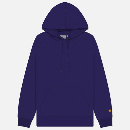 Мужская толстовка Carhartt WIP Hooded Chase, цвет фиолетовый, размер XL