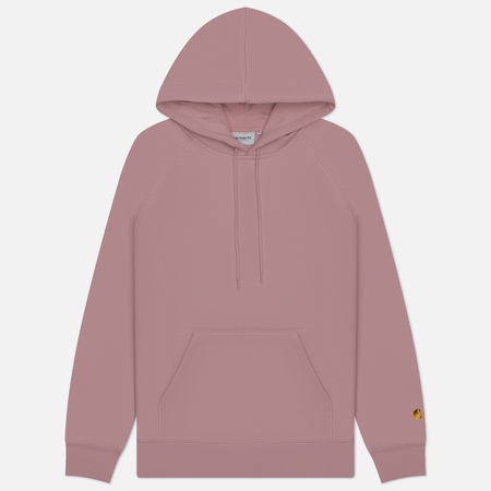 Мужская толстовка Carhartt WIP Hooded Chase, цвет розовый, размер XL