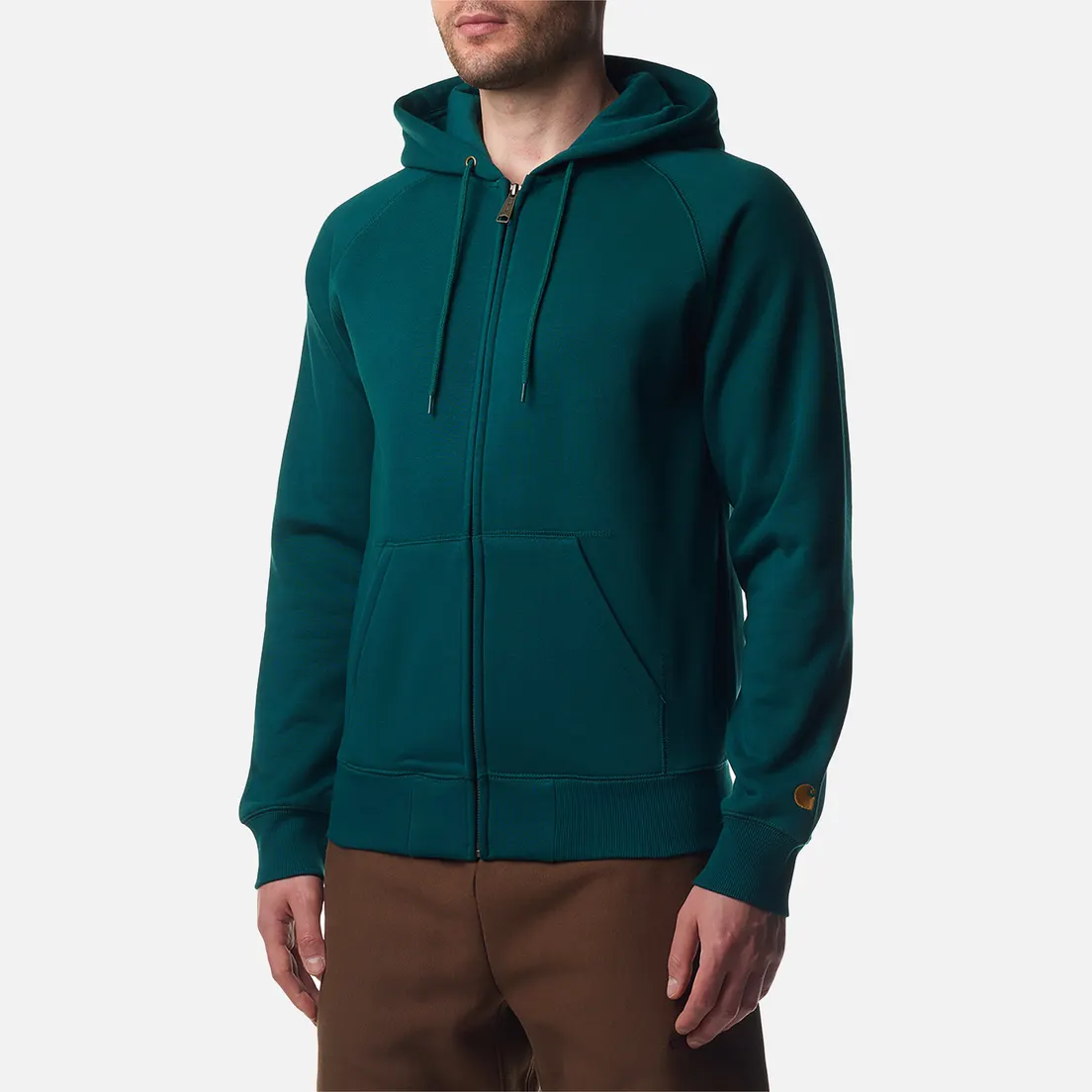 Carhartt WIP Мужская толстовка Hooded Chase Full Zip