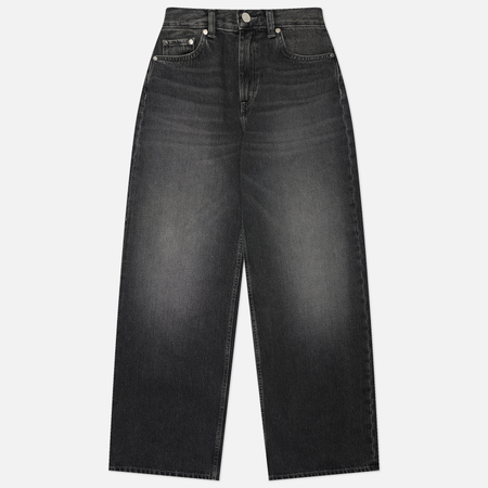 Женские джинсы Edwin W' Olivia Pembroke Black Denim 13.56 Oz, цвет чёрный, размер 25/30