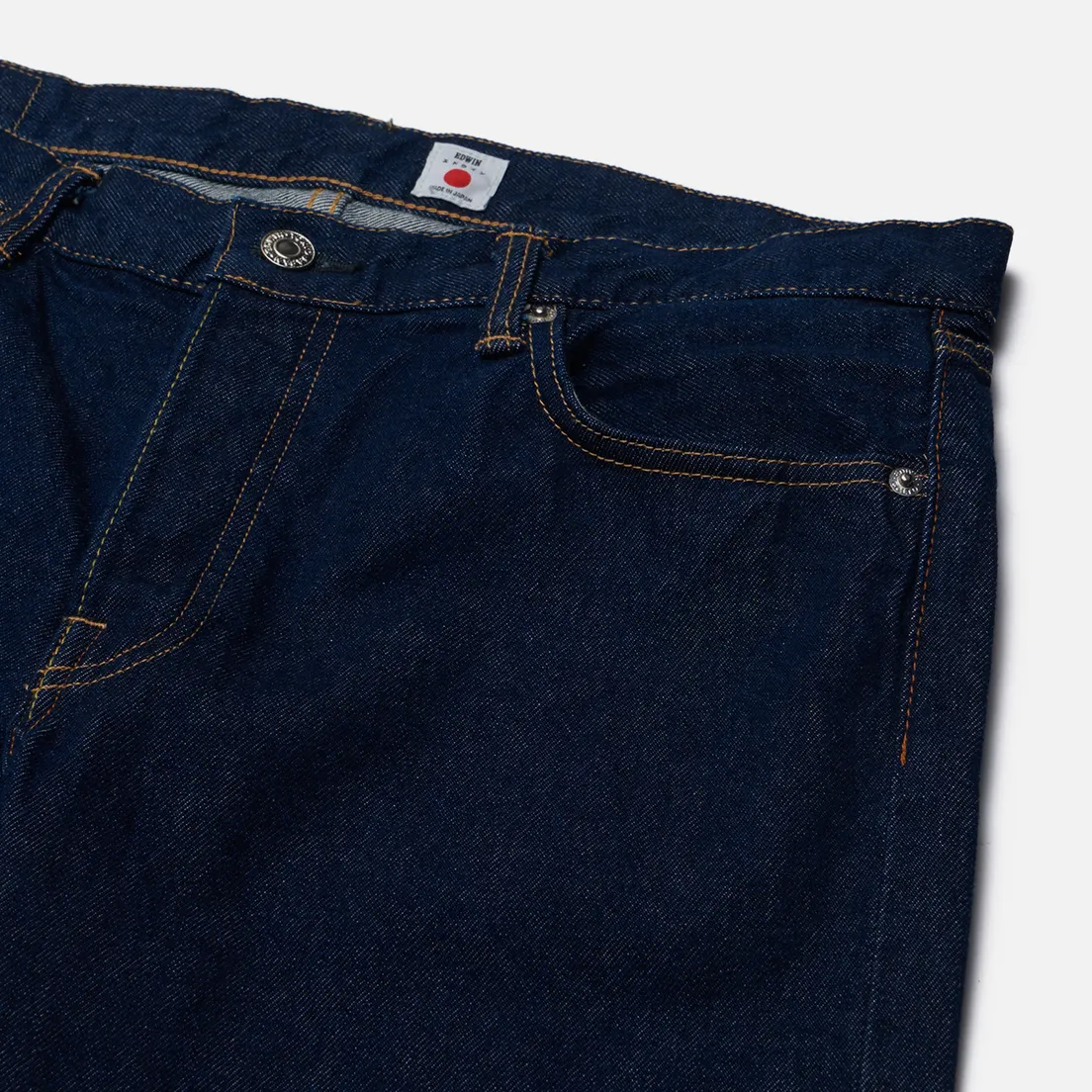 Edwin Мужские джинсы Regular Tapered Kaihara Pure Indigo Openend Denim 12.5 Oz