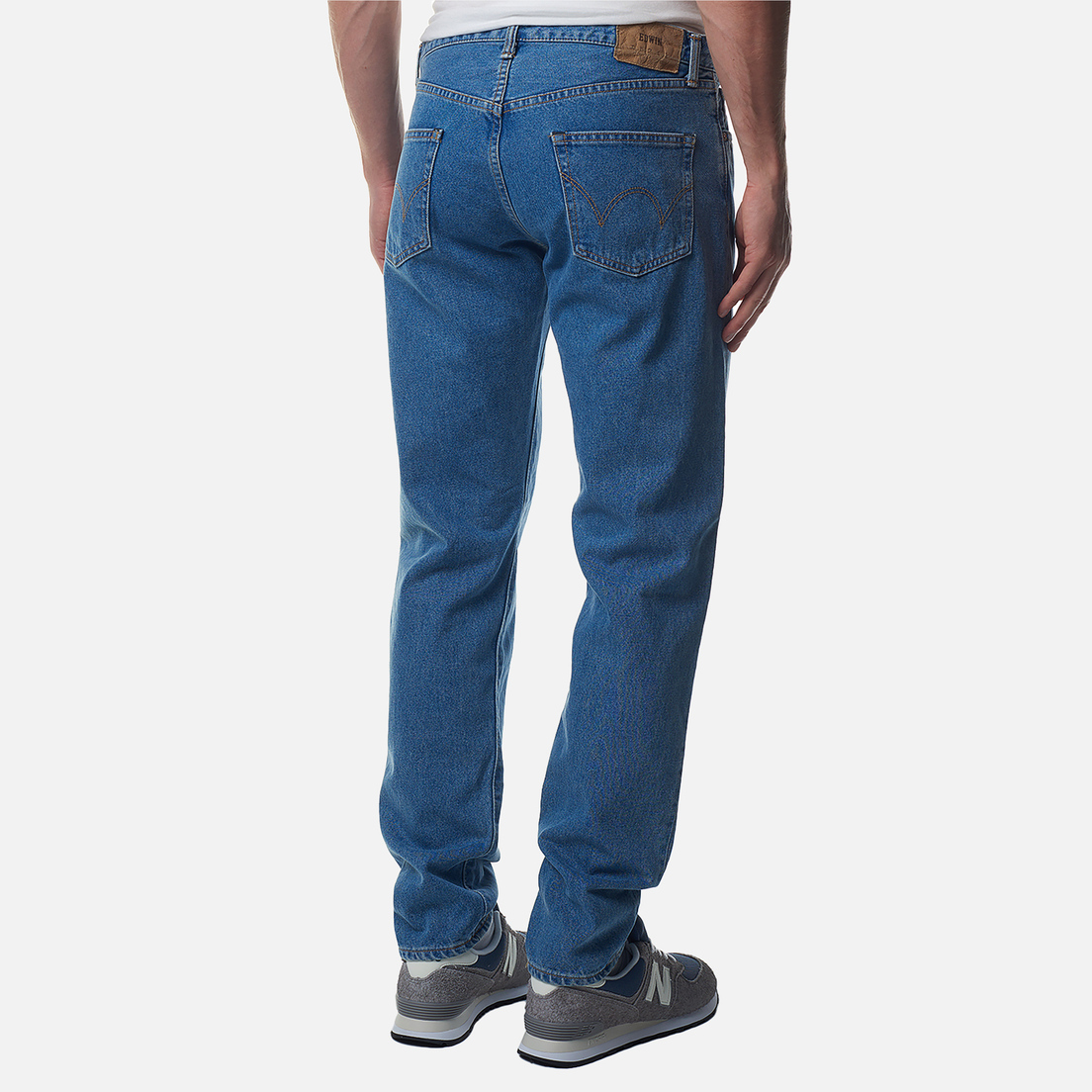 Edwin Мужские джинсы Regular Tapered Kaihara Pure Indigo Openend Denim 12.5 Oz