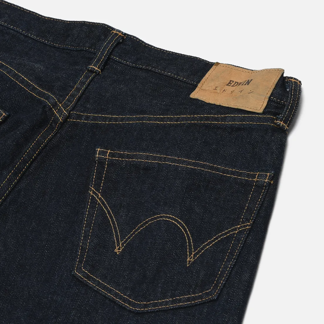 Edwin Мужские джинсы Regular Straight Kurabo Recycle Denim Red Selvage 14 Oz