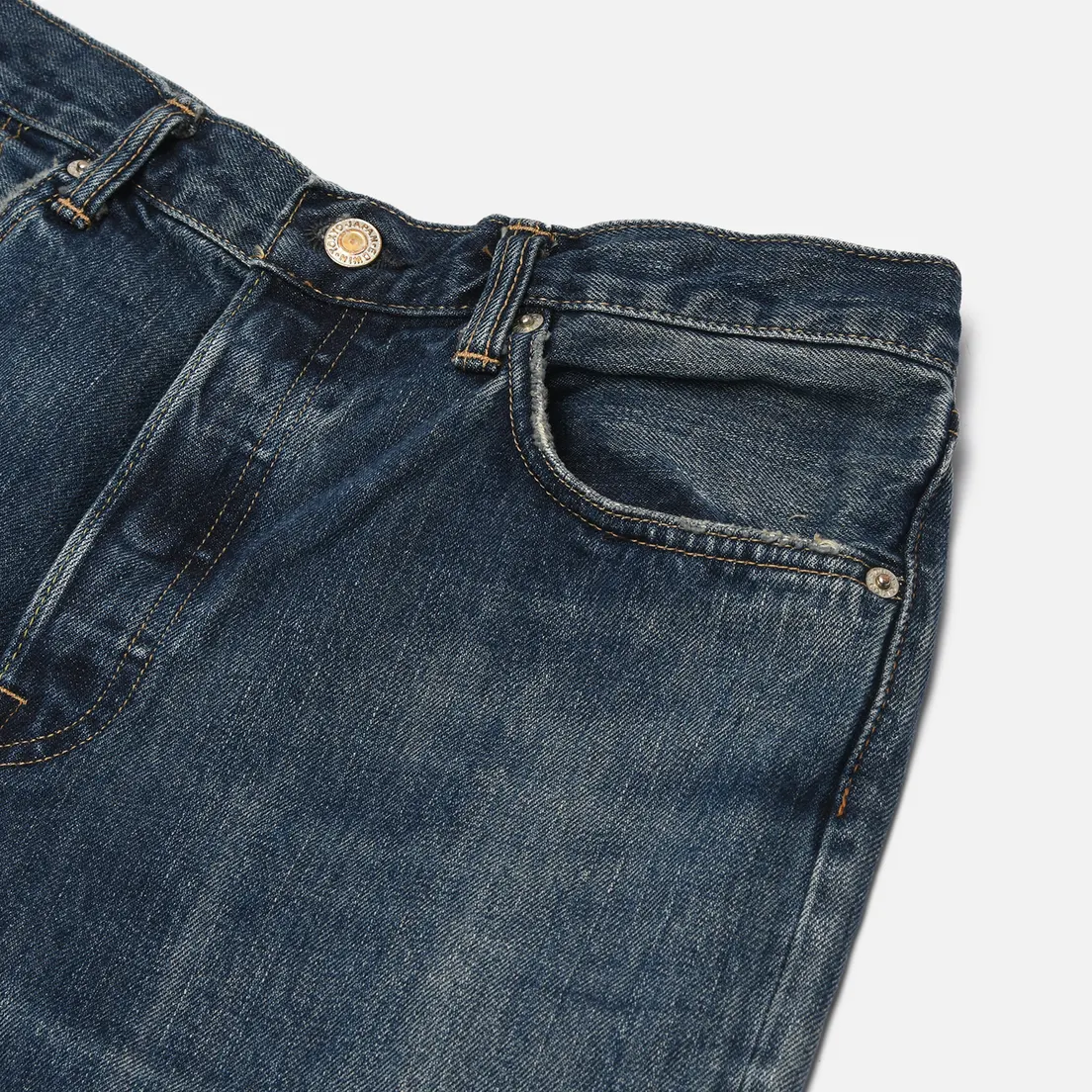 Edwin Мужские джинсы Regular Straight Kurabo Recycle Denim Red Selvage 14 Oz