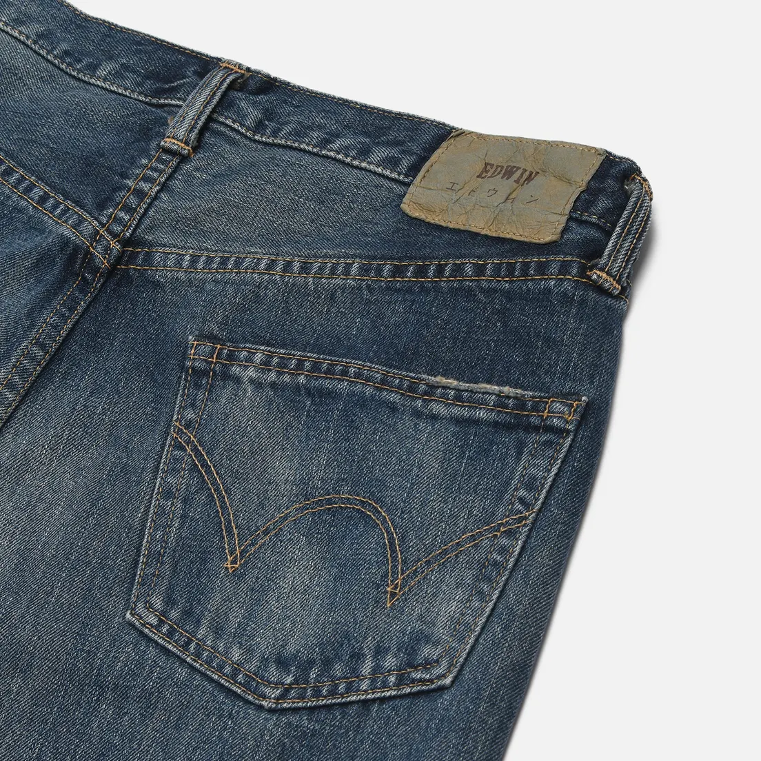 Edwin Мужские джинсы Regular Straight Kurabo Recycle Denim Red Selvage 14 Oz