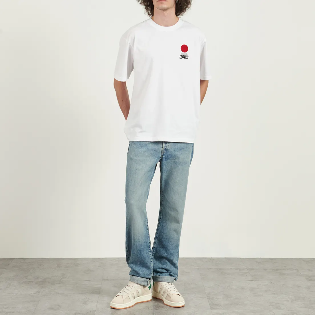 Edwin Мужские джинсы Regular Straight Kurabo Recycle Denim Red Selvage 14 Oz