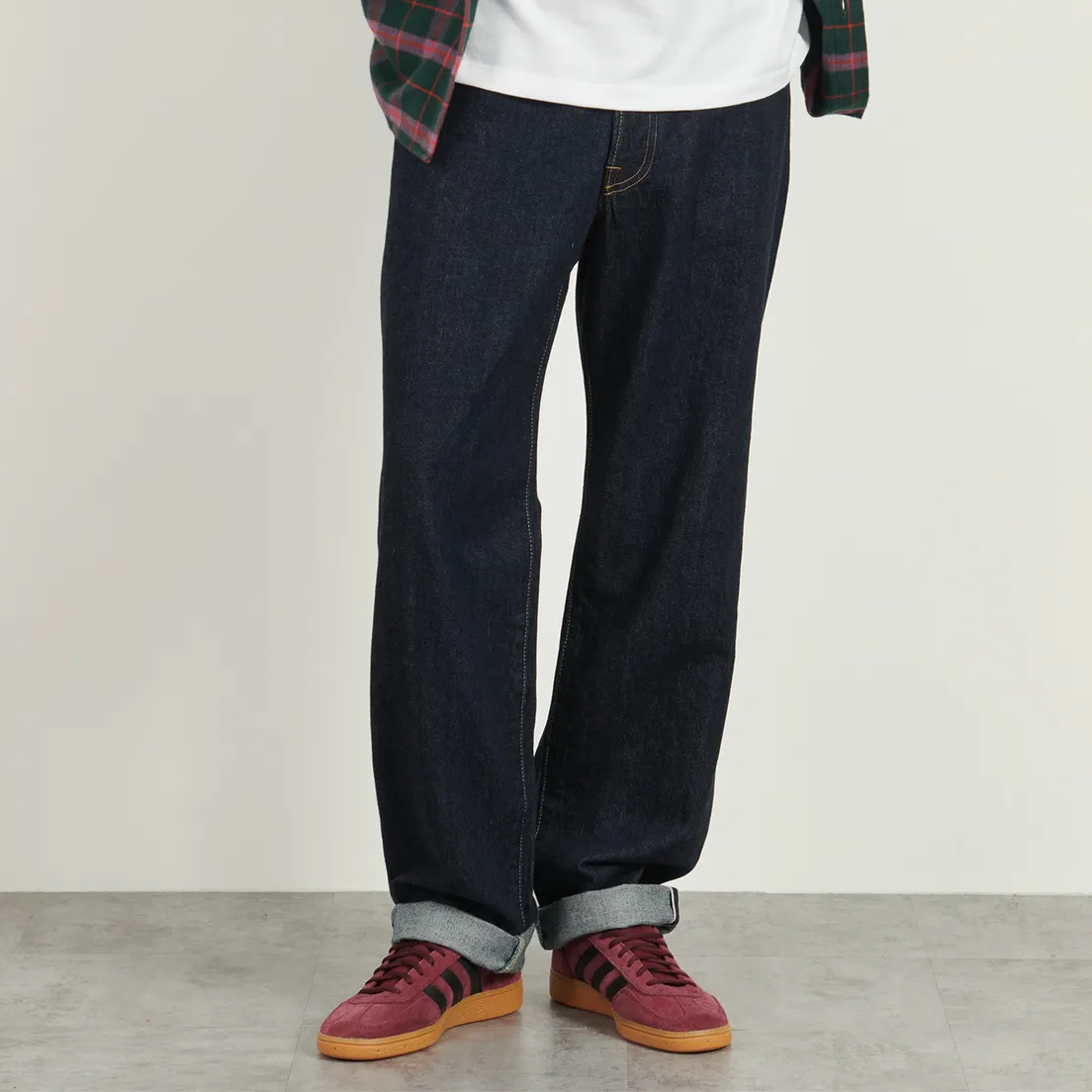 Edwin Мужские джинсы Loose Fit Kurabo Recycle Denim Red Selvage 14 Oz