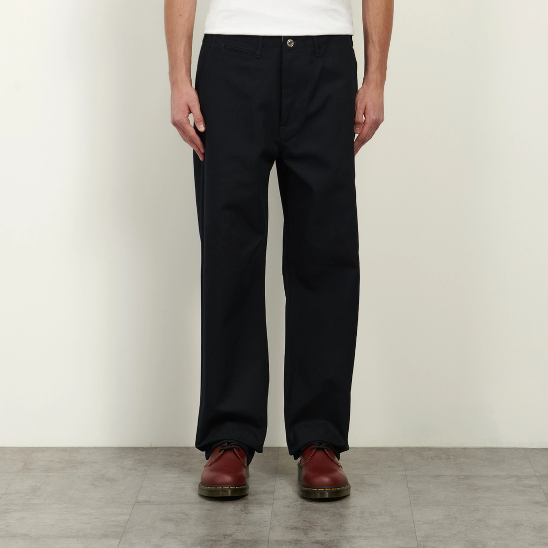 Edwin Мужские брюки Wide Compact Yarn Left Hand Twill 10 Oz