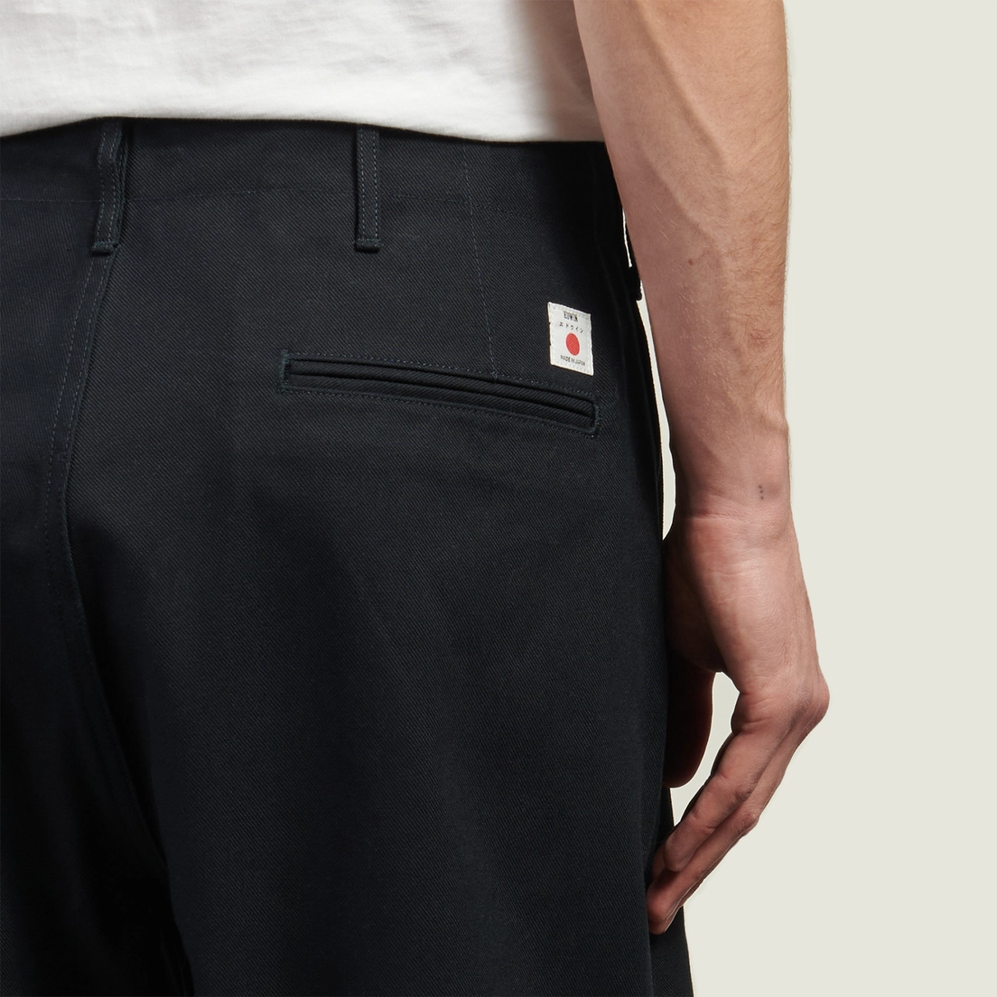 Edwin Мужские брюки Wide Compact Yarn Left Hand Twill 10 Oz