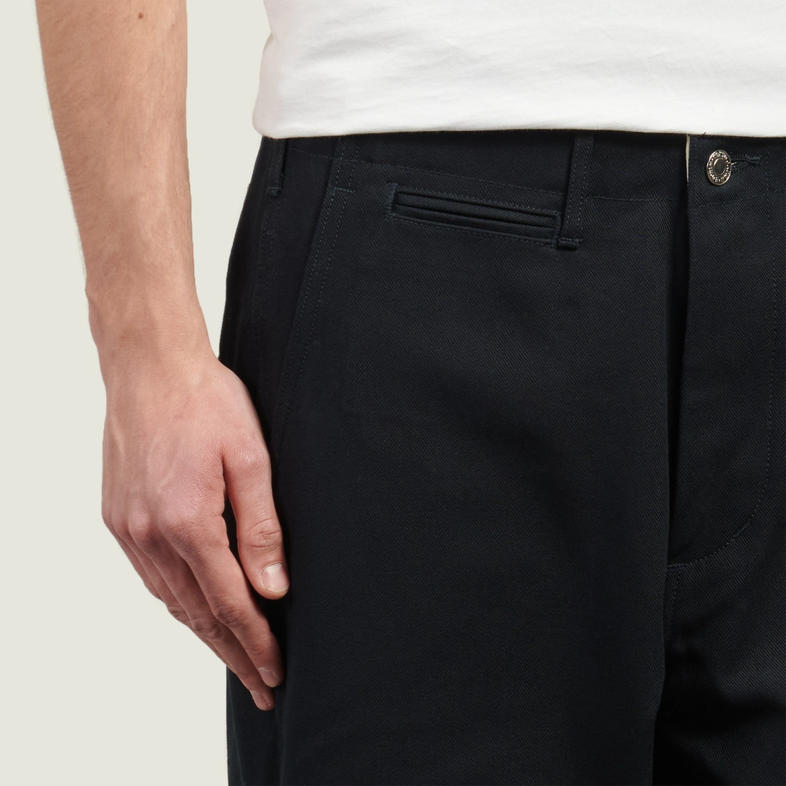 Edwin Мужские брюки Wide Compact Yarn Left Hand Twill 10 Oz