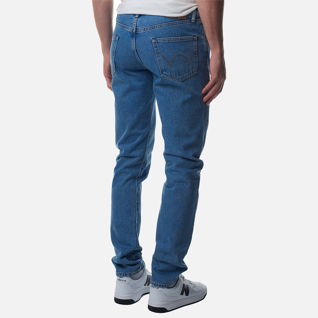 Edwin Мужские джинсы Slim Tapered Kaihara Pure Indigo Openend Denim 12.5 Oz