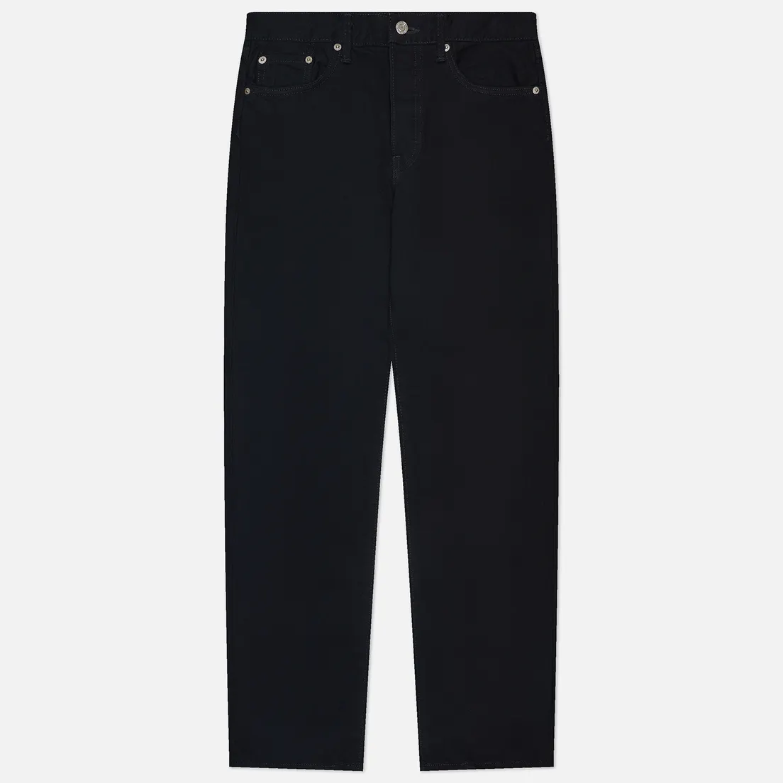 Edwin Мужские джинсы Regular Straight Kaihara Right Hand Black Denim 13 Oz