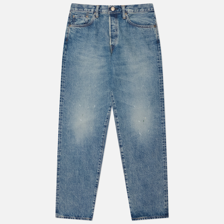 Мужские джинсы Edwin Loose Fit Kaihara Dark Pure Indigo Rainbow Selvage 13.5 Oz, цвет голубой, размер 30/32