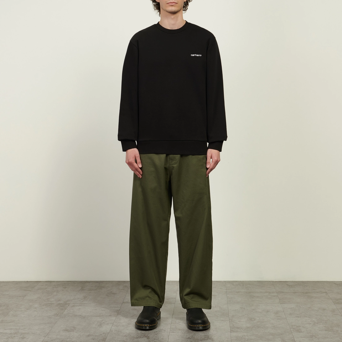 Carhartt WIP Мужская толстовка Script Embroidery