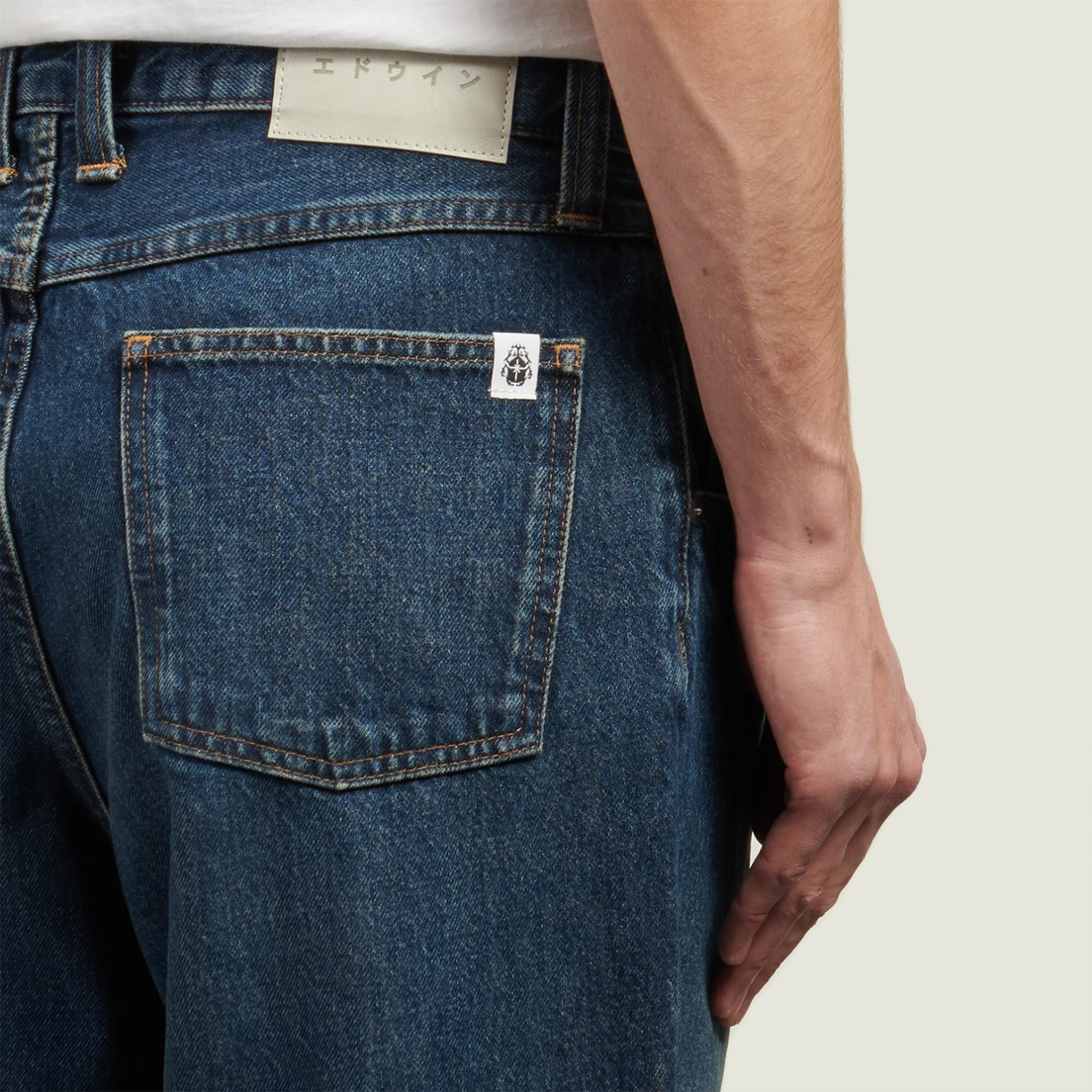 Edwin Мужские джинсы Tyrell Arctic Blue Denim 14.6 Oz