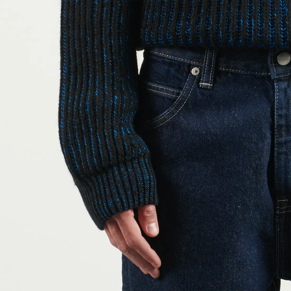 Edwin Мужские джинсы Matrix Arctic Blue Denim 14.6 Oz