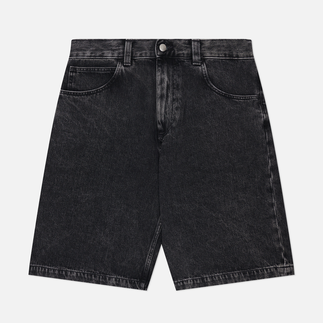 Edwin Мужские шорты Worker Pembroke Black Denim 13.56 Oz
