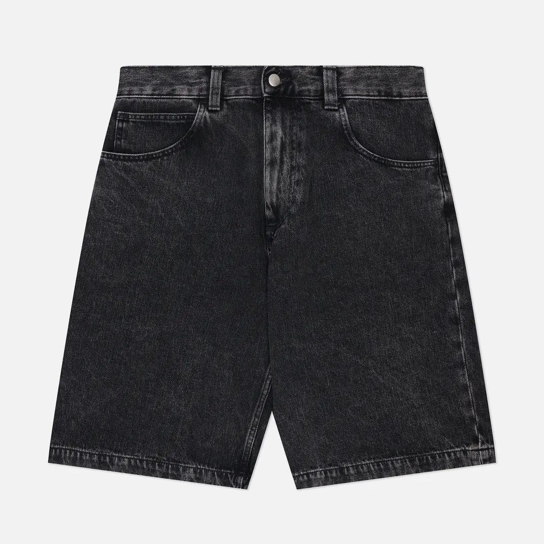 Edwin Мужские шорты Worker Pembroke Black Denim 13.56 Oz