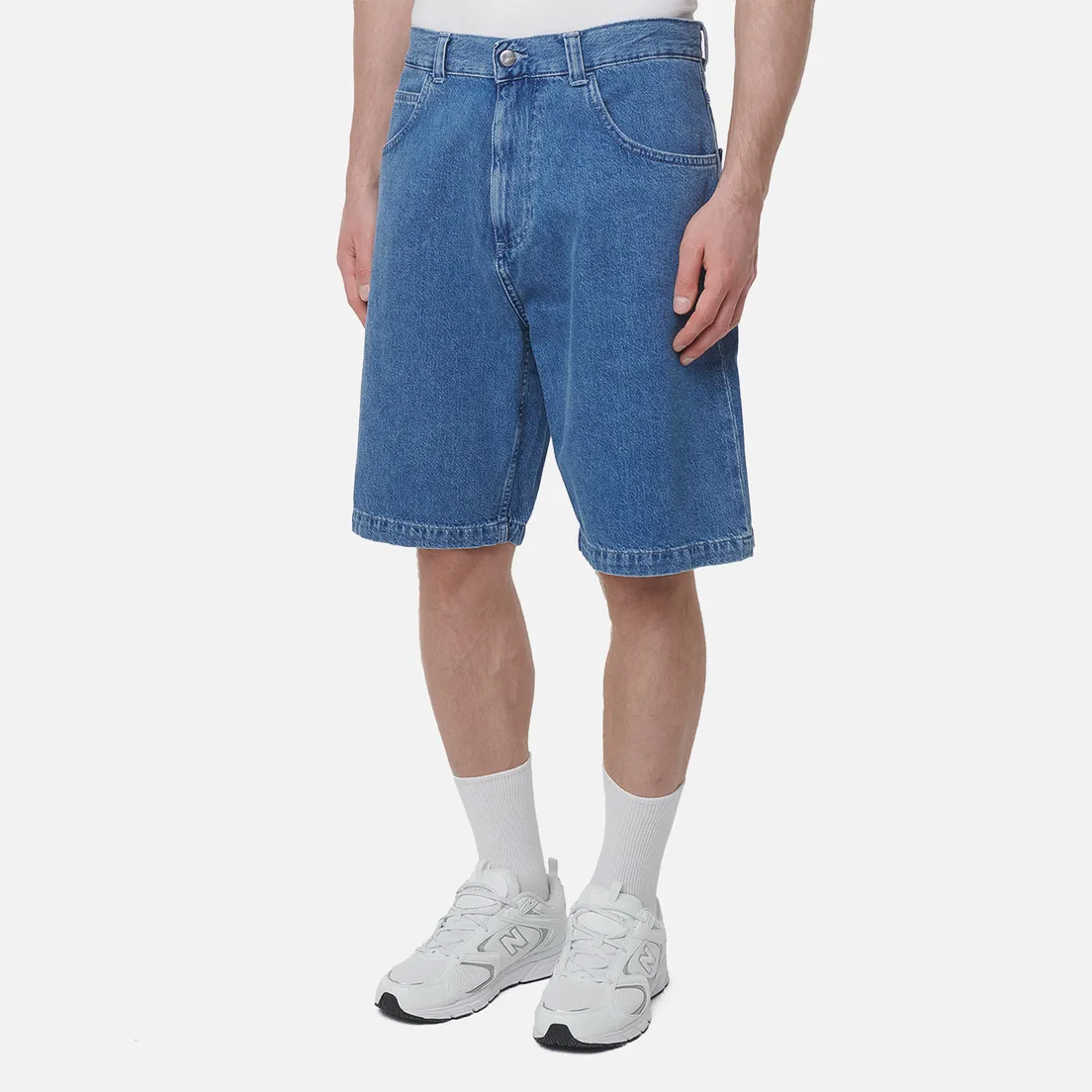Edwin Мужские шорты Worker Victory Blue Denim 12.4 Oz