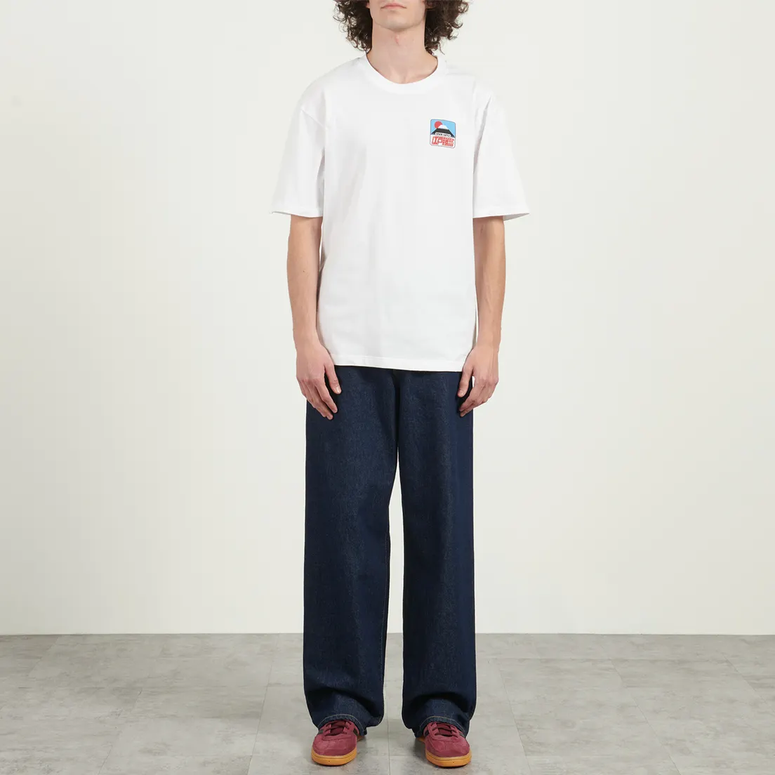 Edwin Мужская футболка Sunset On Fuji San