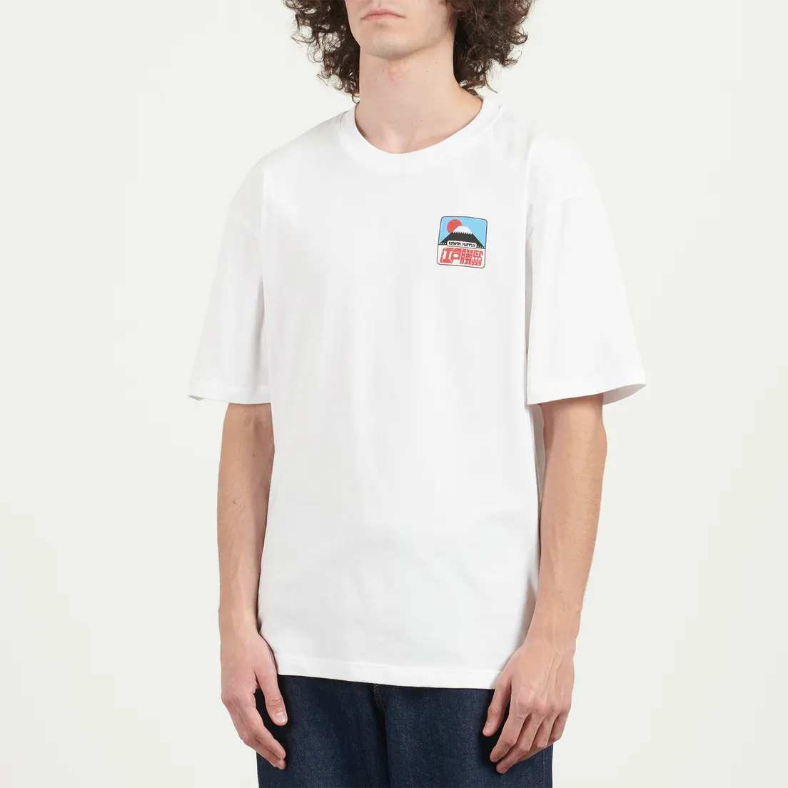 Edwin Мужская футболка Sunset On Fuji San