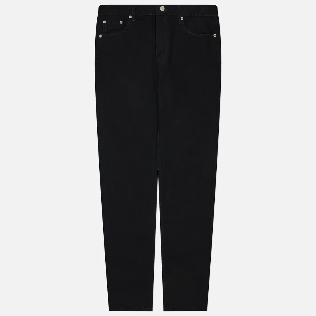 Edwin Мужские джинсы Slim Tapered Kaihara Right Hand Black Denim 13 Oz