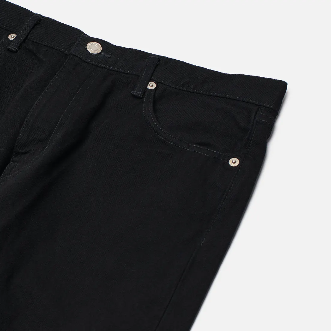 Edwin Мужские джинсы Slim Tapered Kaihara Right Hand Black Denim 13 Oz