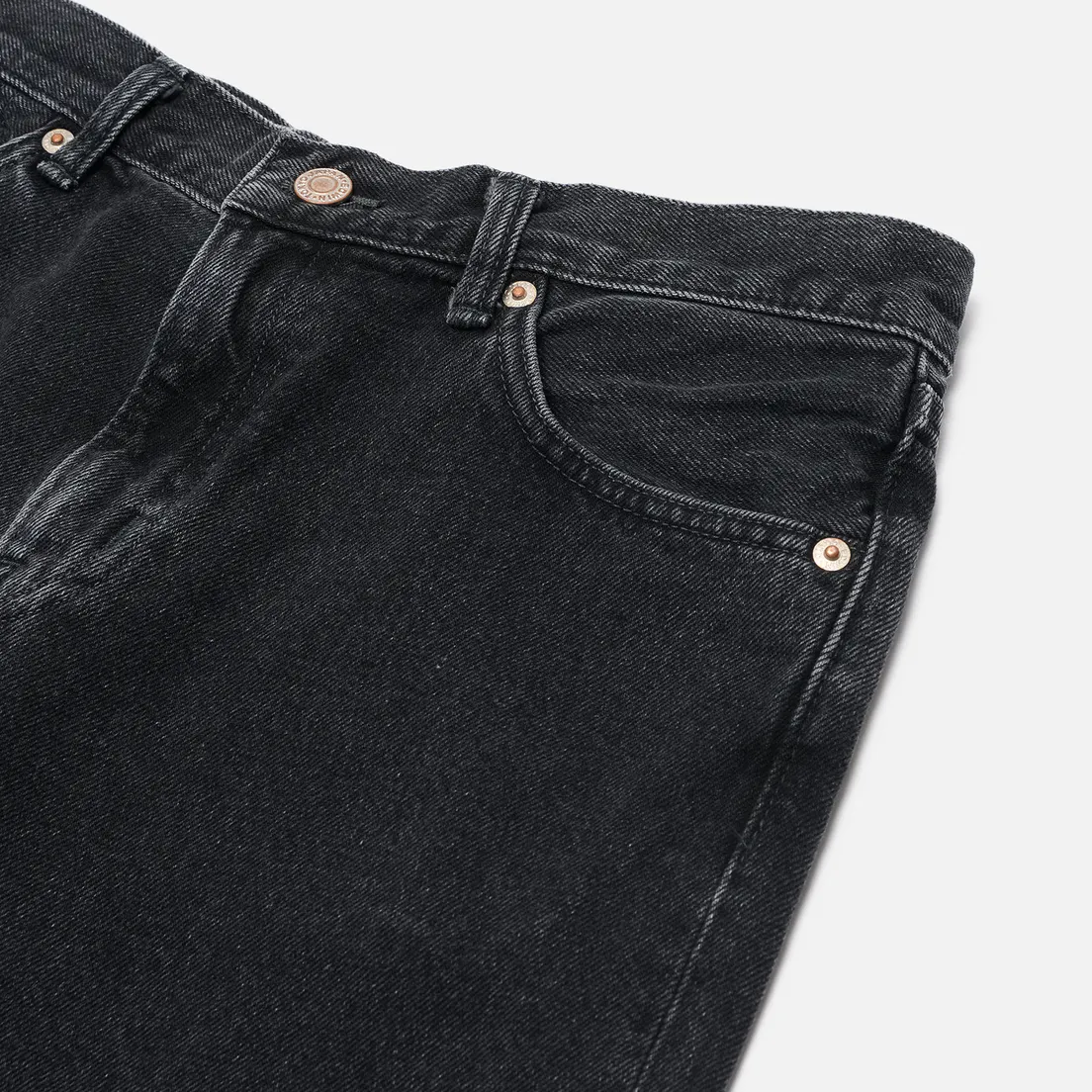 Edwin Мужские джинсы Slim Tapered Kaihara Right Hand Black Denim 13 Oz