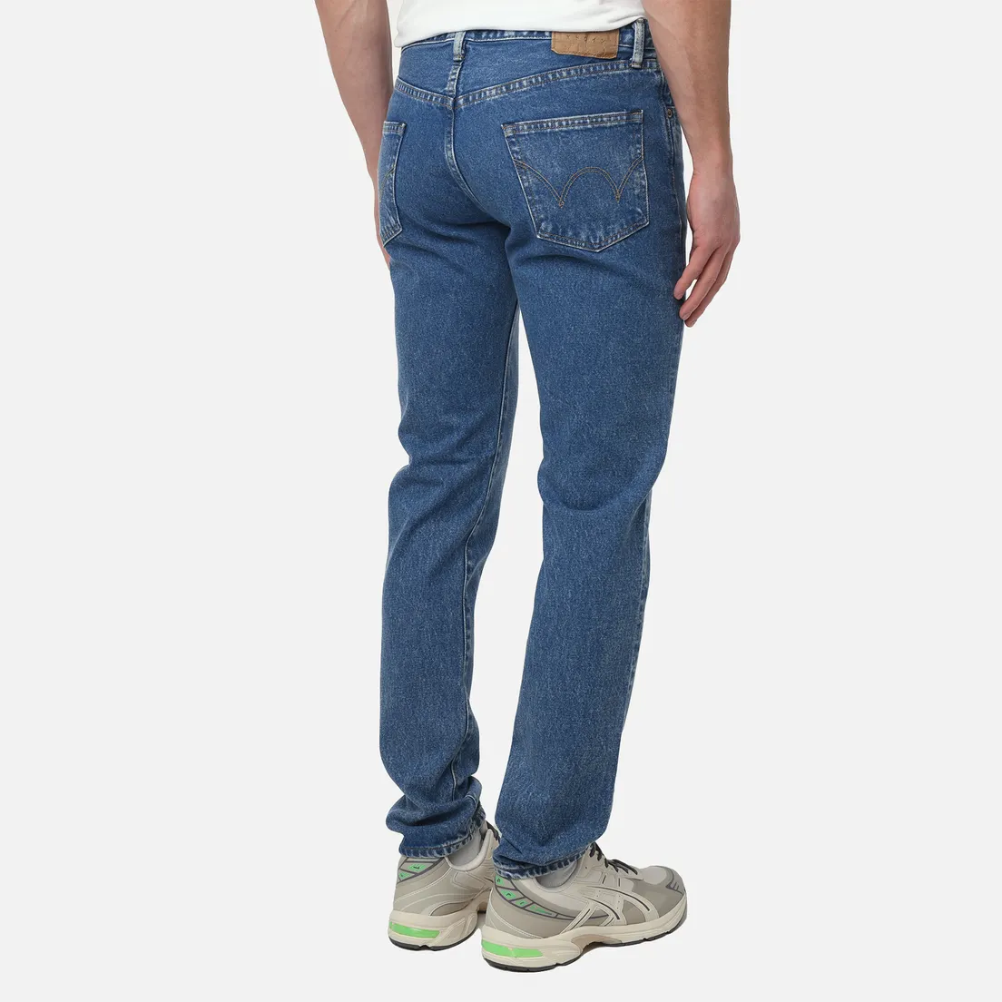 Edwin Мужские джинсы Slim Tapered Kaihara Pure Indigo Openend Denim 12.5 Oz
