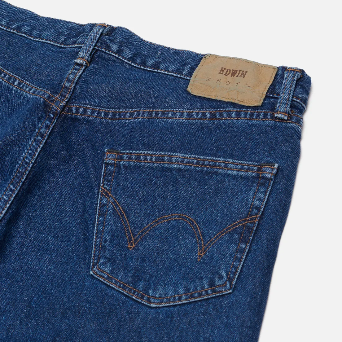 Edwin Мужские джинсы Slim Tapered Kaihara Pure Indigo Openend Denim 12.5 Oz