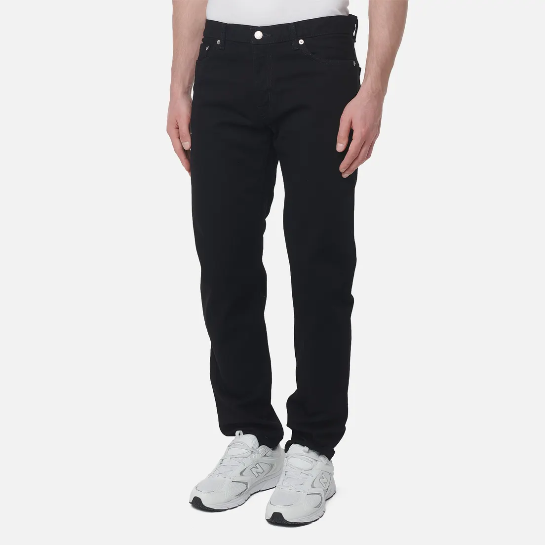 Edwin Мужские джинсы Regular Tapered Kaihara Right Hand Black Denim 13 Oz